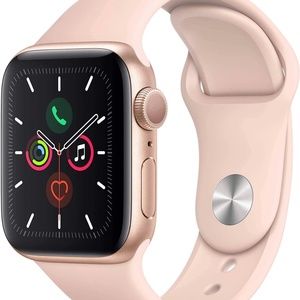 Rose gold iwatch series 4 gps